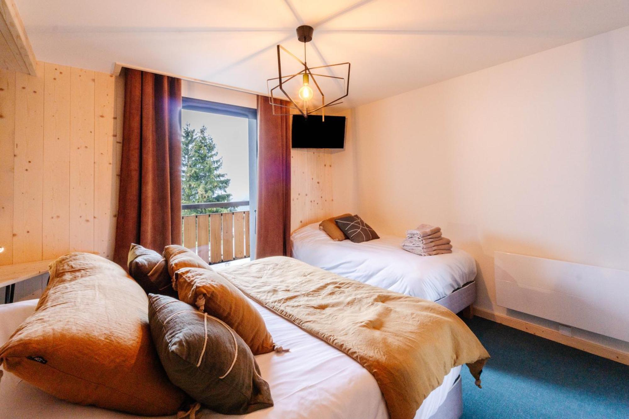 Apartmán Le Col Panoramic Fontcouverte-la-Toussuire Exteriér fotografie